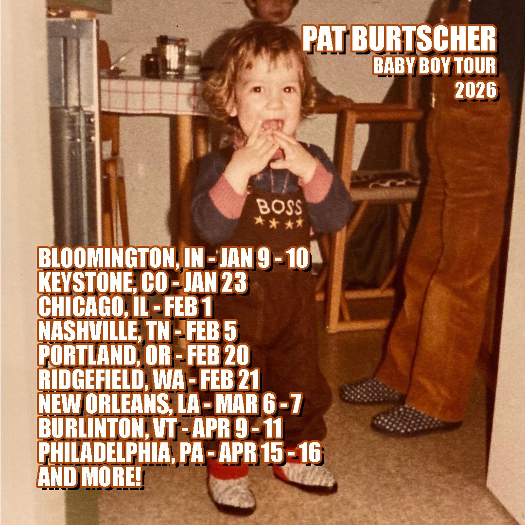 Pat Burtscher Baby Boy Tour Poster 2026